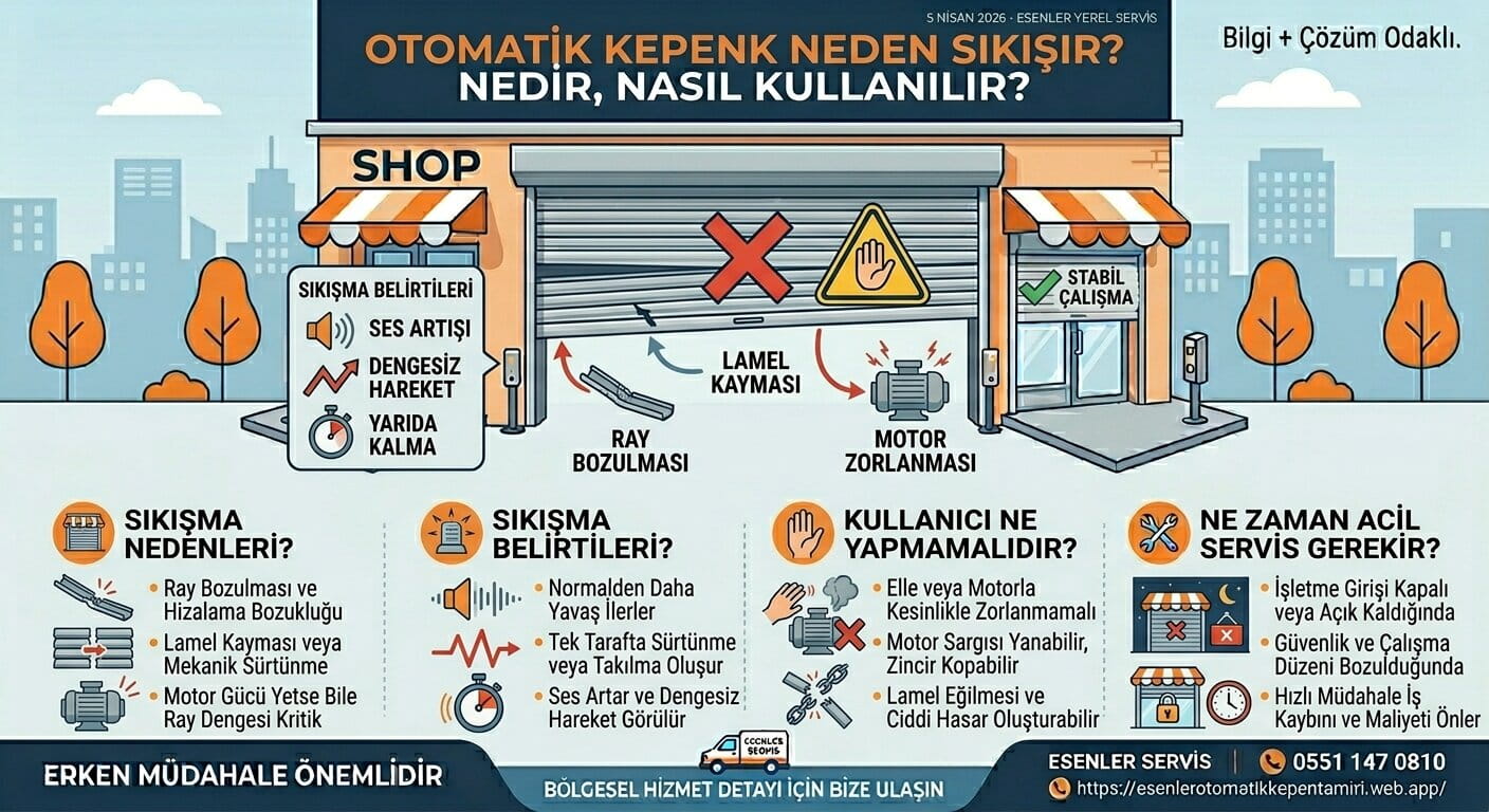Otomatik Kepenk Neden Sıkışır? kapak görseli