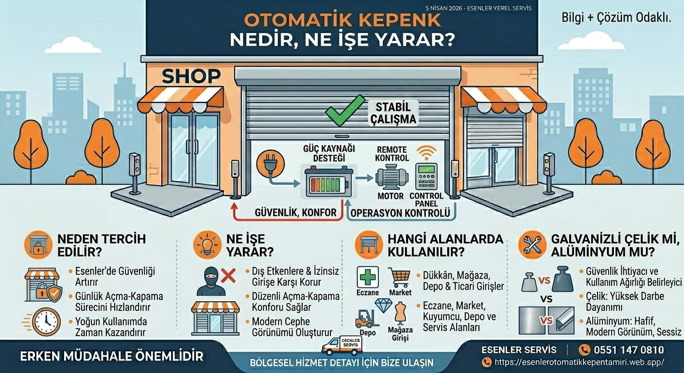 Otomatik Kepenk Nedir, Ne İşe Yarar? kapak görseli